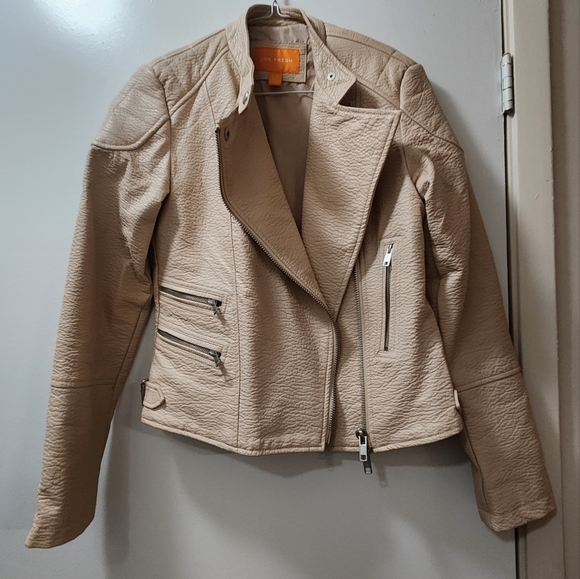 Faux leather jacket - Picture 3 of 4